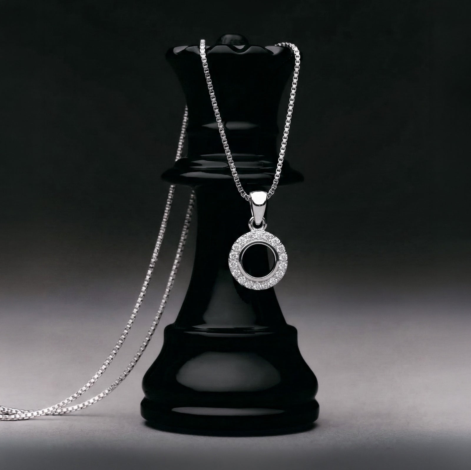 ROUND HOLLOW PENDENT
