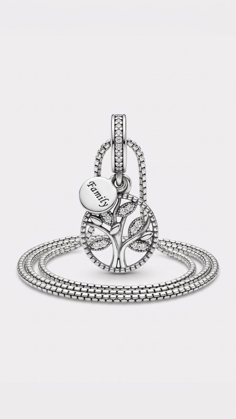 FAMILY TREE CHARM PENDENT